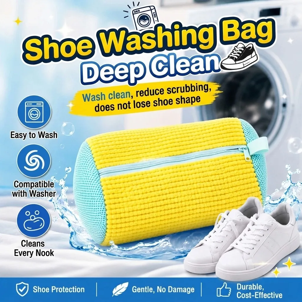 Shoe Cleaner - Serat Halus 360 ° Tas untuk