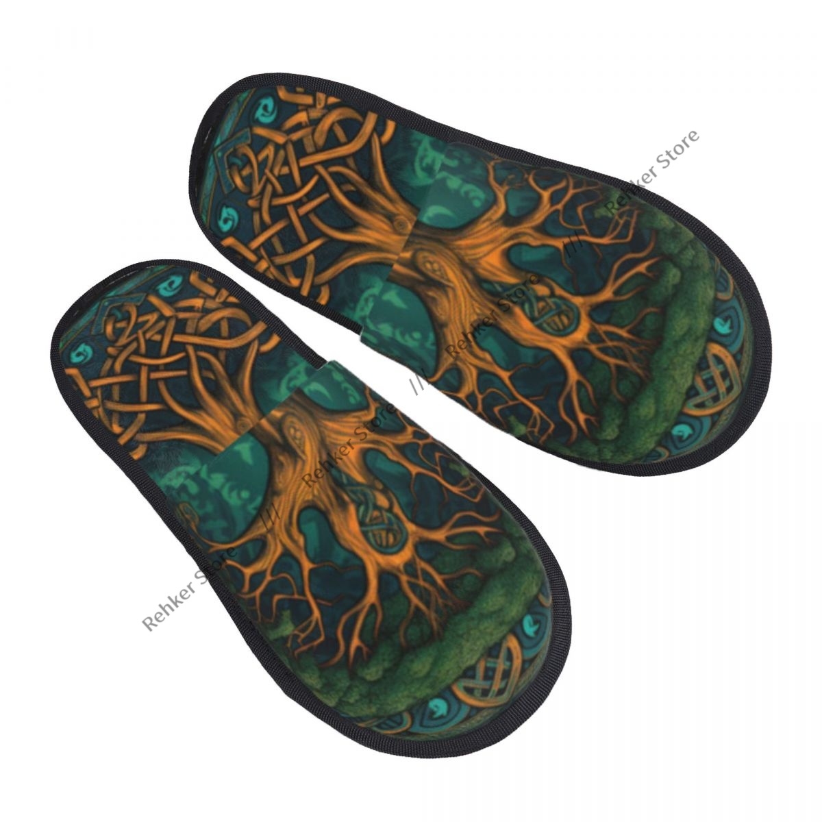 Shoe Tree - Sandal Dalam Ruangan dengan Motif Pohon