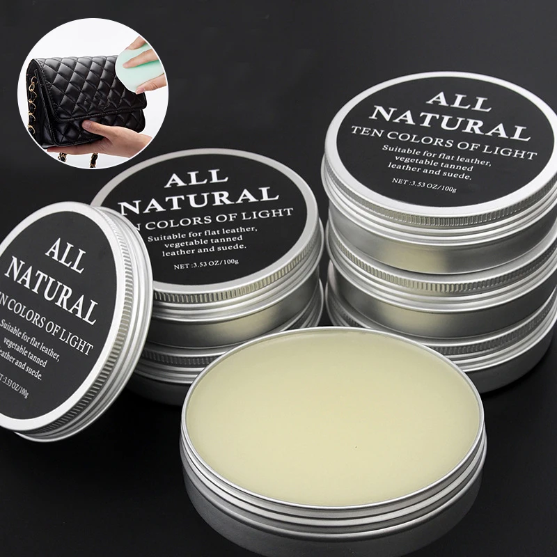 Leather Shoe Polish - Krim Minyak Mink 30ml/100ml untuk Sepatu