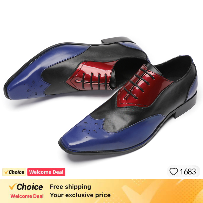 Sepatu OXFORD mewah untuk pria - Leather Shoe Polish ulasan dan harga