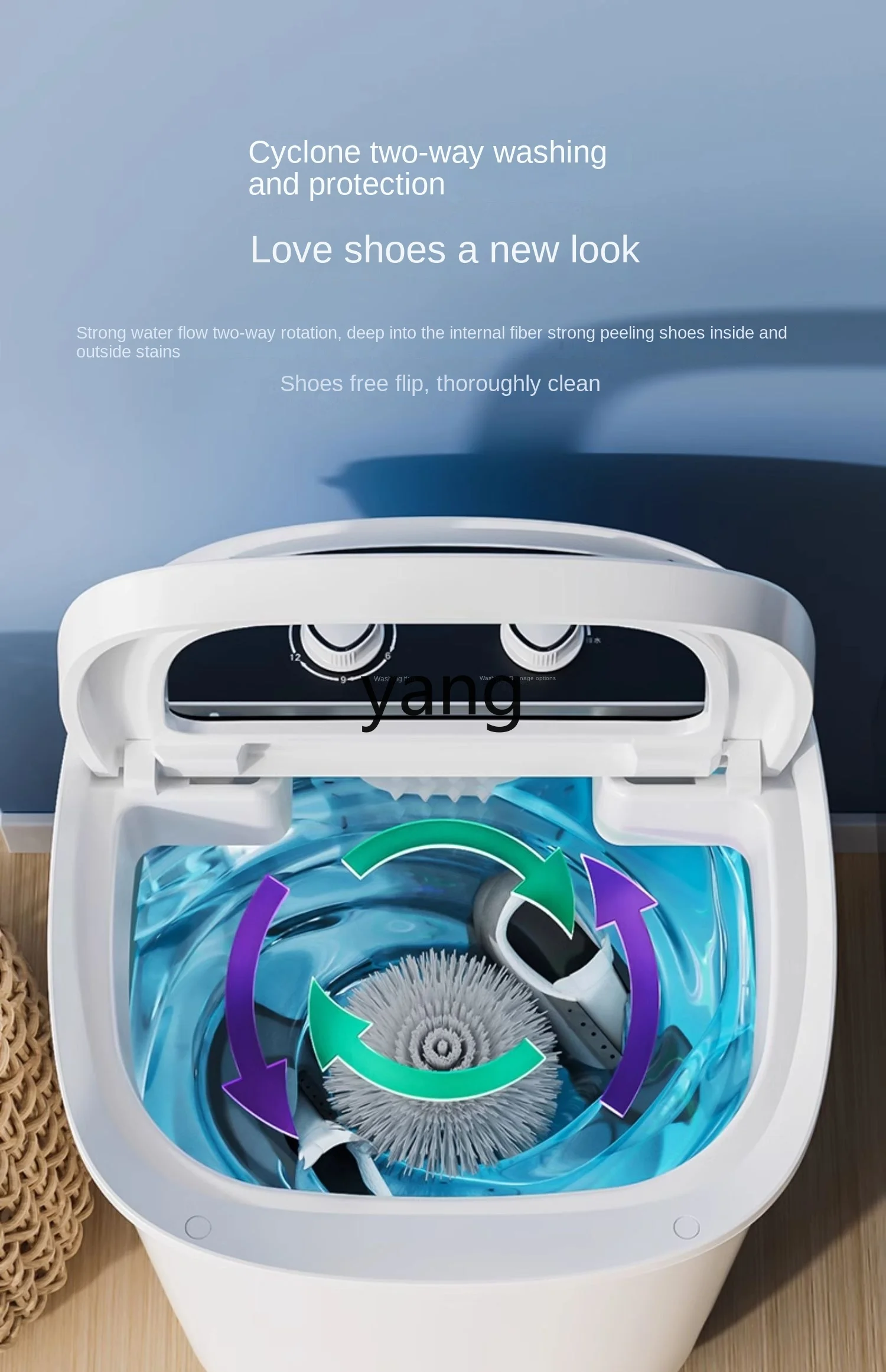 Mesin Pembersih Sepatu Rumah T - Shoe Cleaner ulasan dan harga