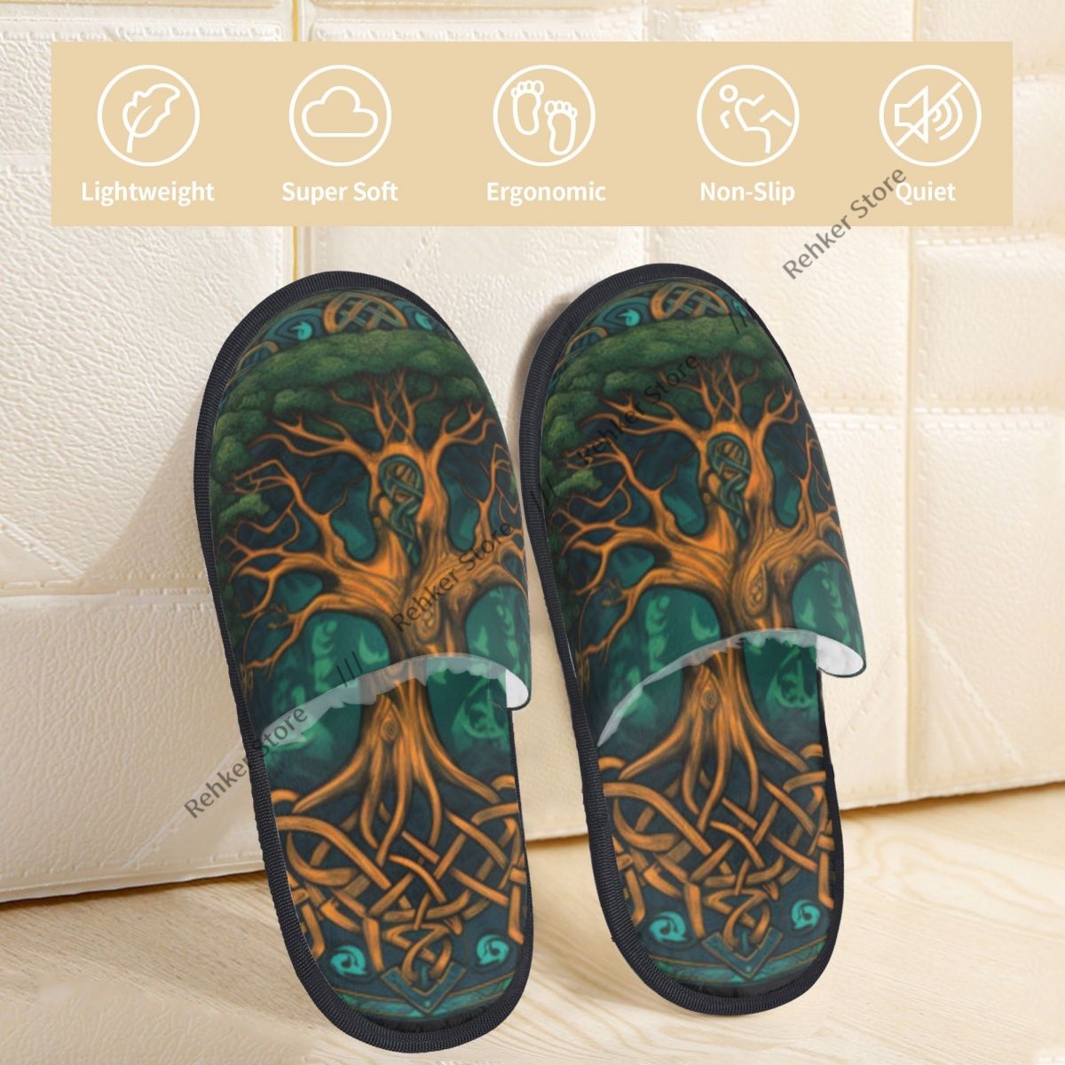 Sandal Dalam Ruangan dengan Mo - Shoe Tree ulasan dan harga