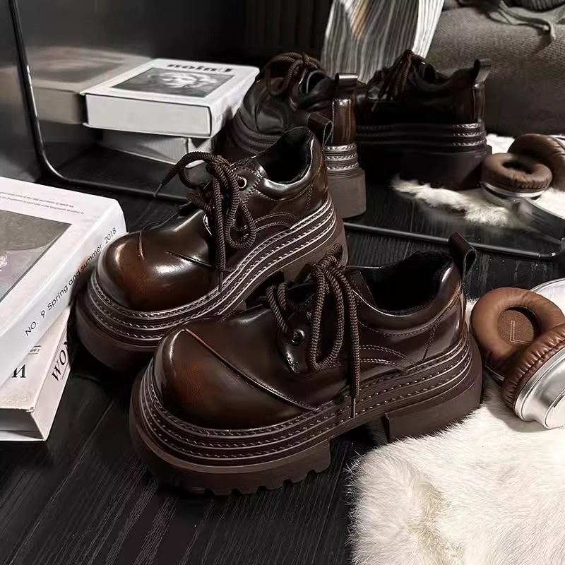 Sepatu loafers gaya retro Ingg - Leather Shoe Polish ulasan dan harga