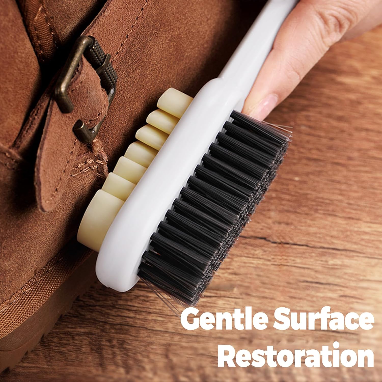 1 Buah Sikat Pembersih Suede,  - Shoe Cleaning Brush ulasan dan harga